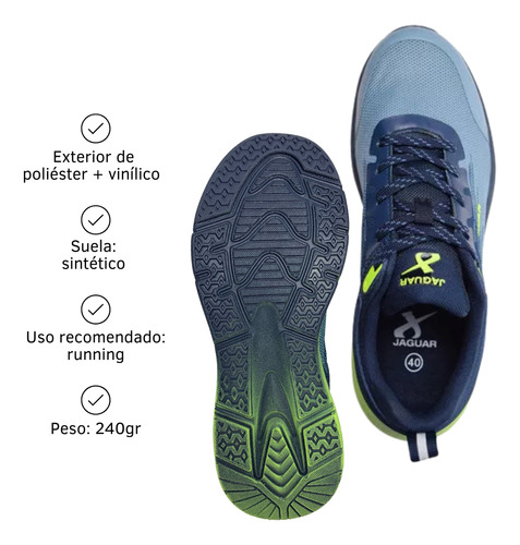 Zapatillas Deportivas Jaguar Entrenamiento Deporte 9340